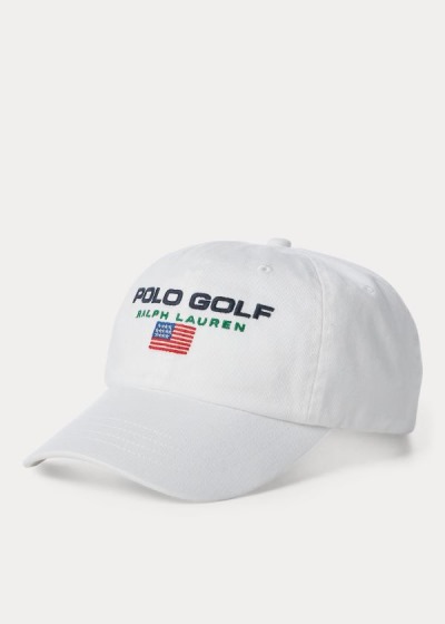 Gorra Ralph Lauren Hombre Blancos - Flag Performance - FPYOR2847